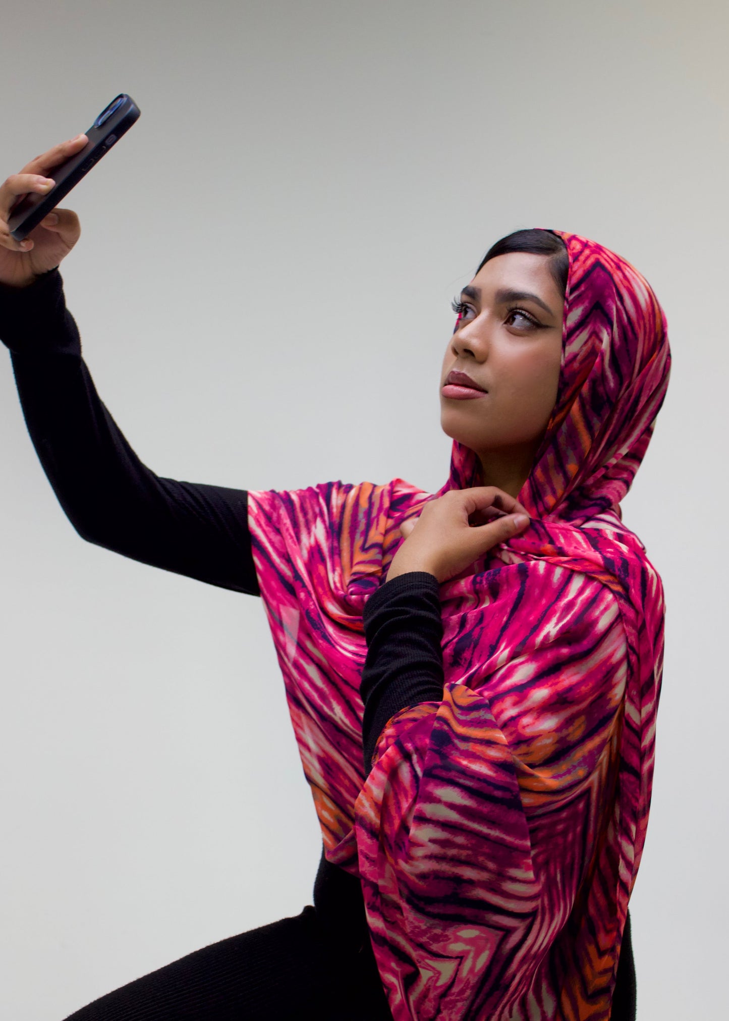 Saharan Summer Crepe Scarf