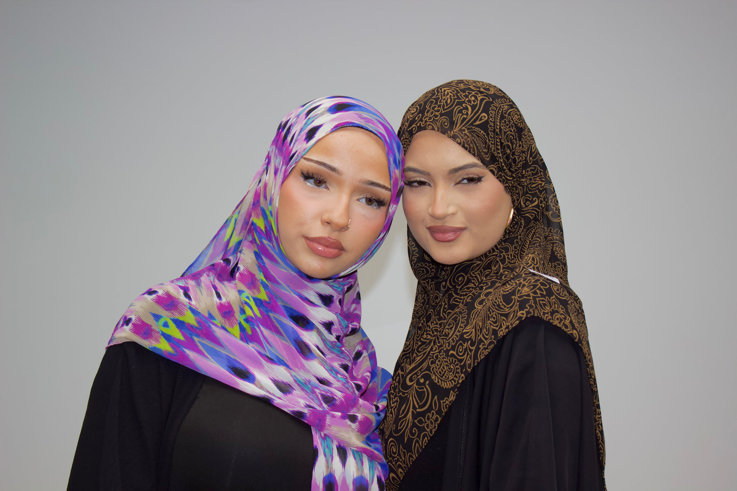“Persian Rug” Crepe Scarf