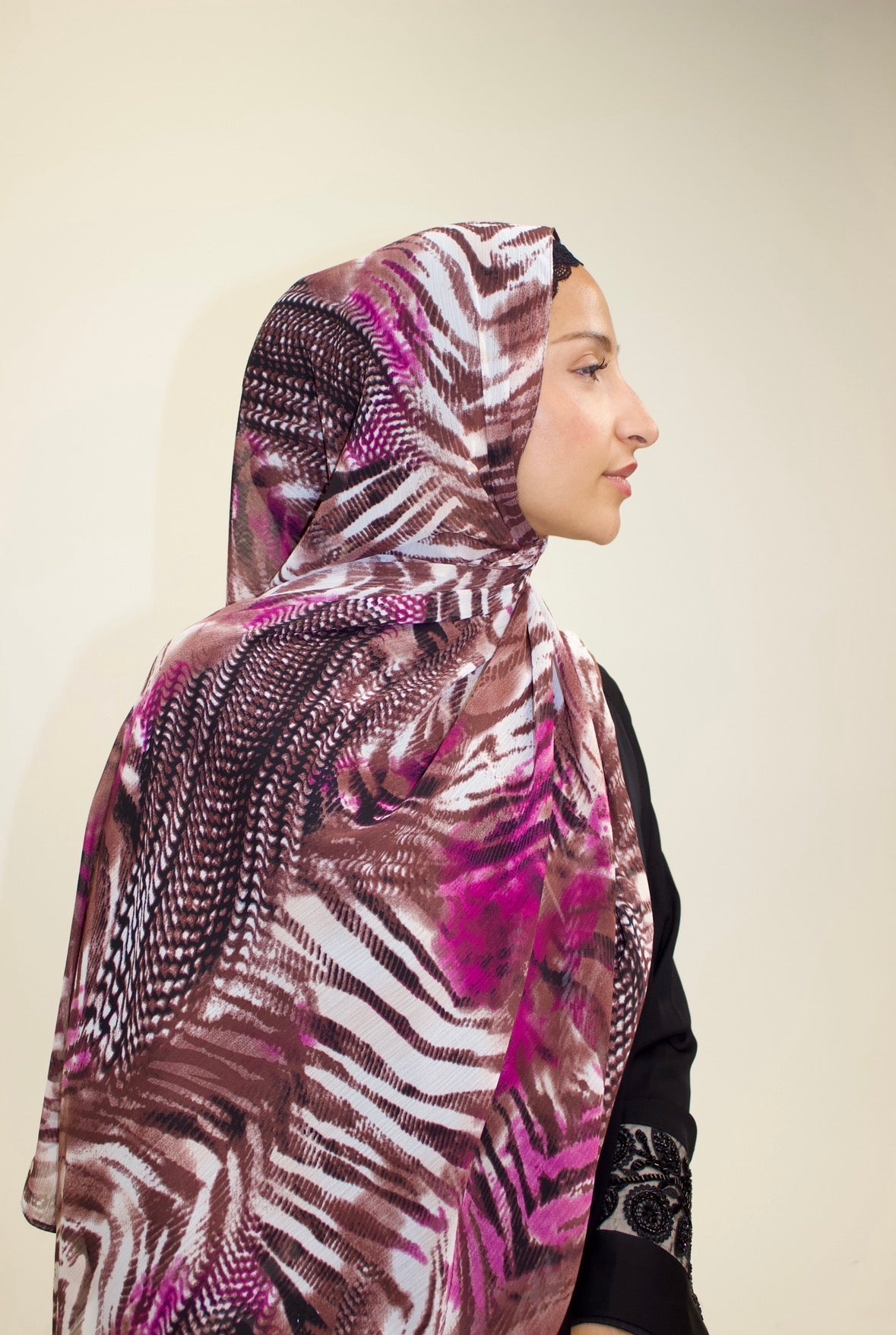 Love Splash Chiffon Scarf