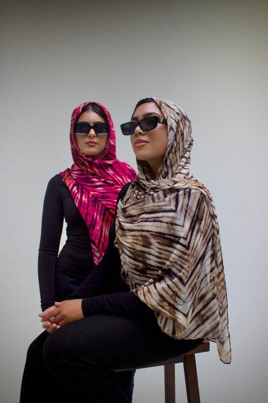 Saharan Summer Crepe Scarf