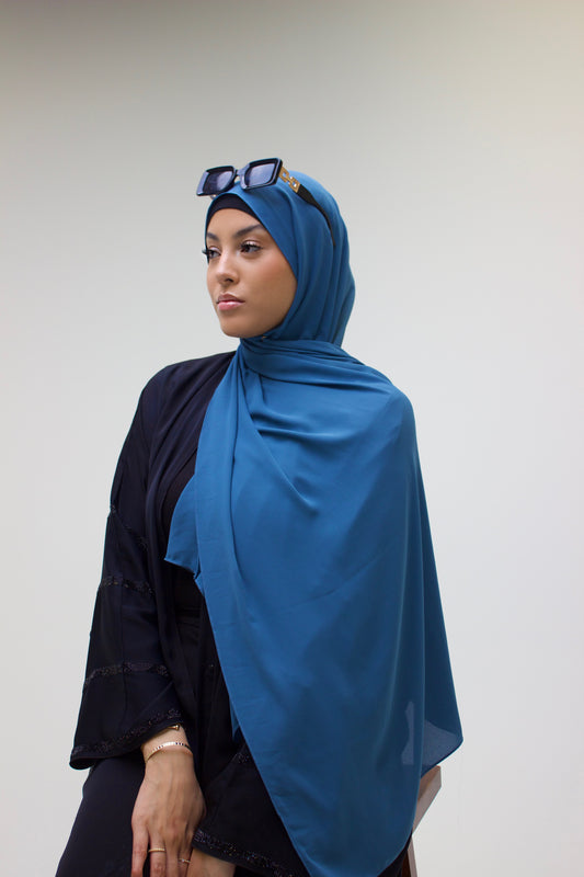 Coloured Chiffon Scarves