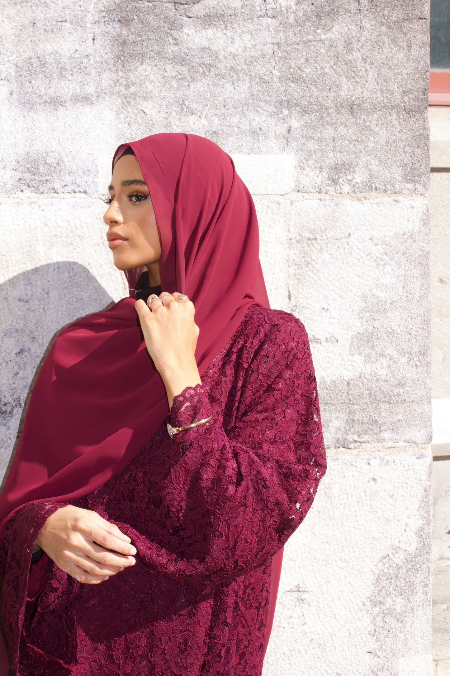 Simple Chiffon Scarf