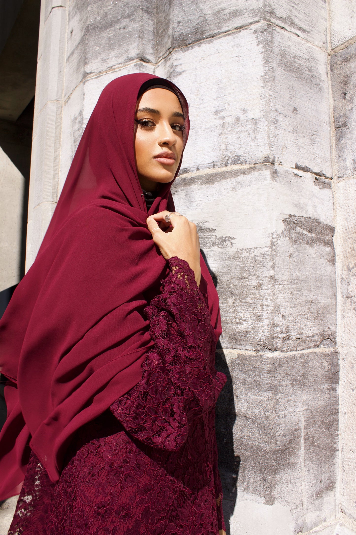 Simple Chiffon Scarf
