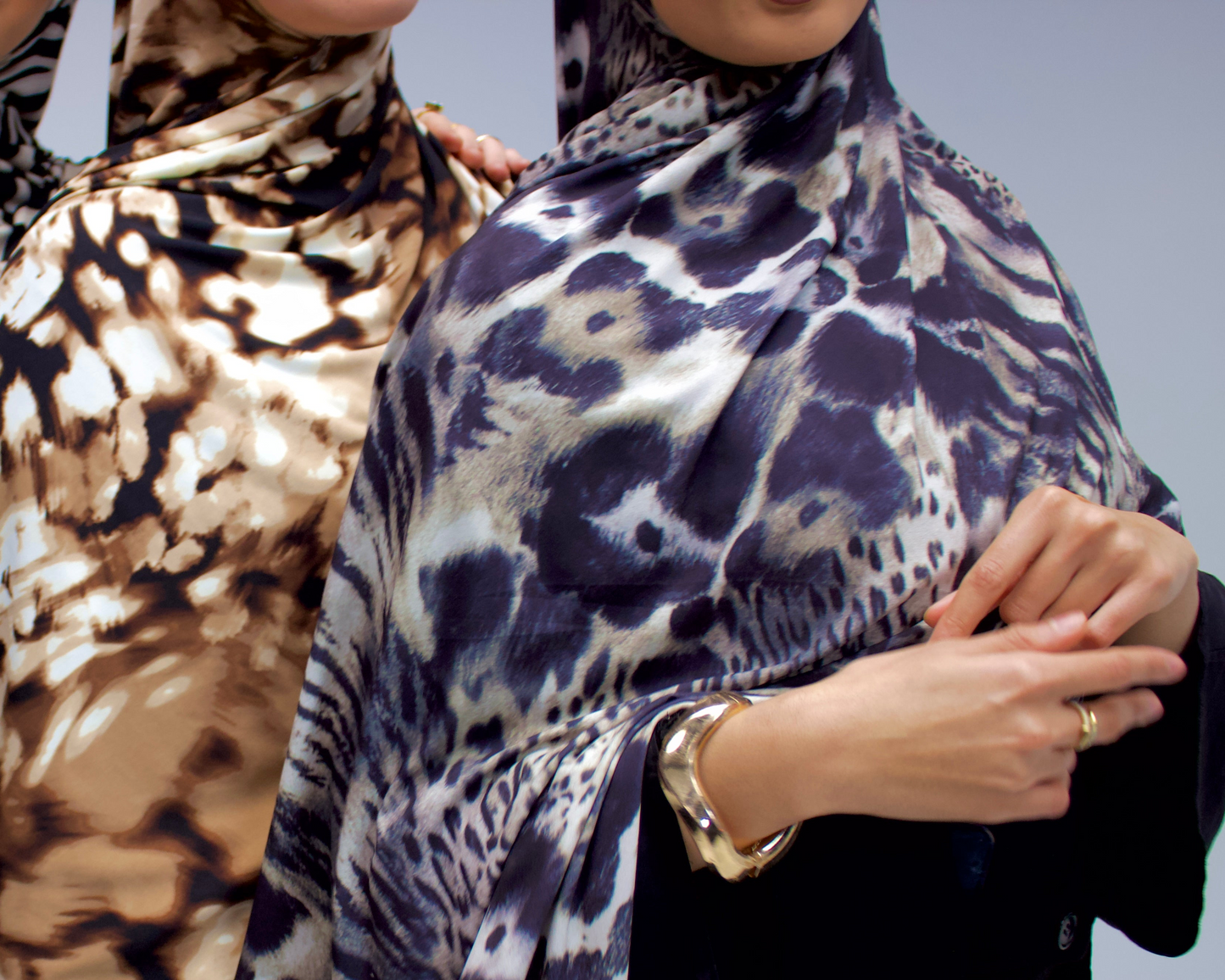 Snow Cheetah Printed Premium Jersey