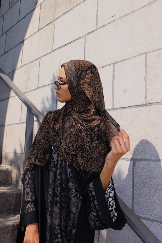 “Bronze Petal” Scarf