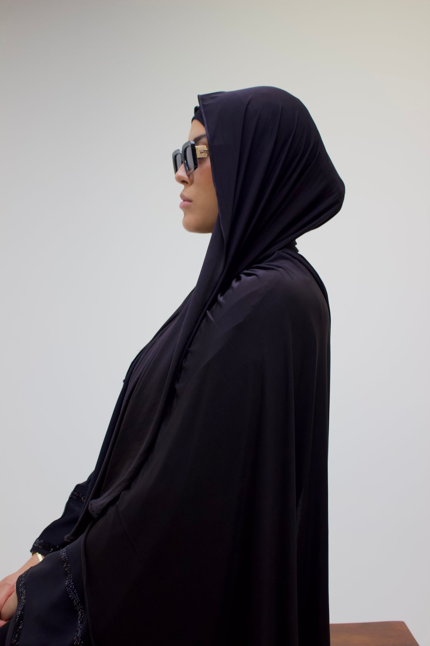 Black Jersey Premium Scarf