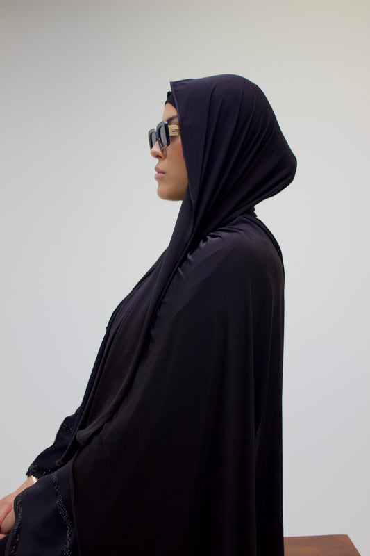 Black Jersey Premium Scarf