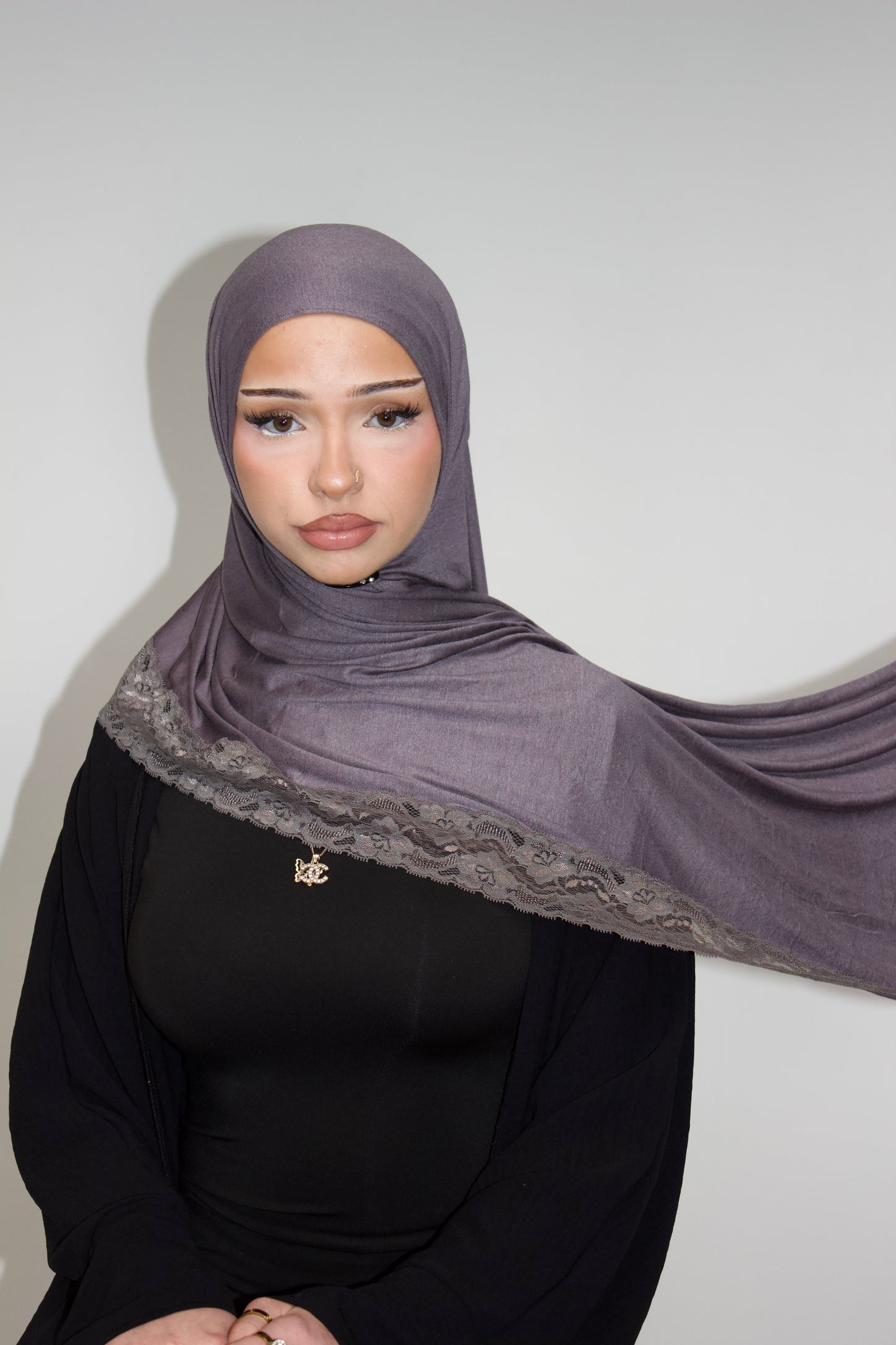 Half-Lace Jersey Scarves