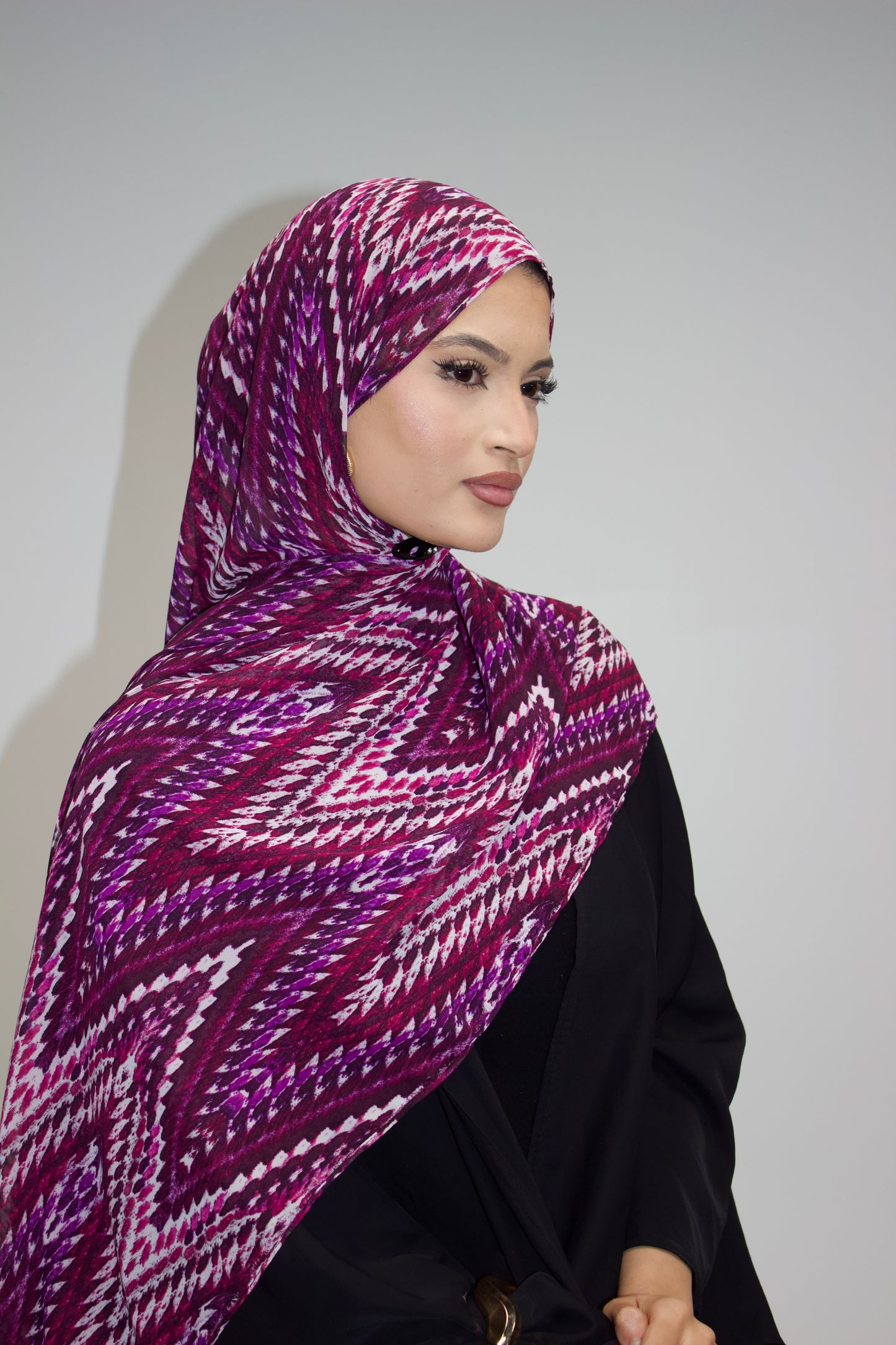 “Funky Night” Chiffon Scarf