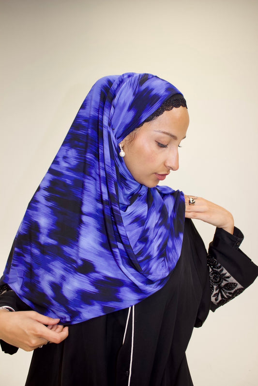 Ocean Wave Premium Jersey Scarf