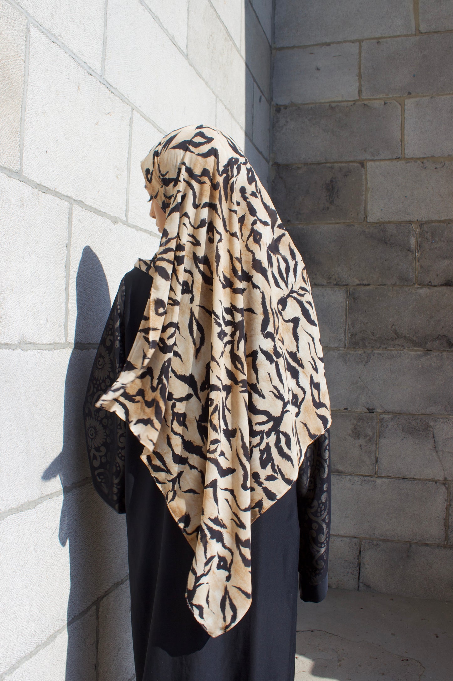 Zebra Printed Scarf
