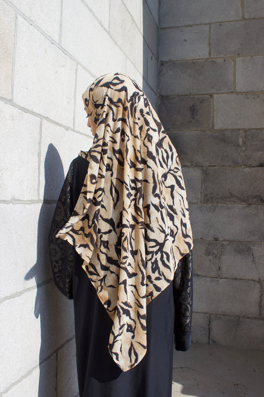 Zebra Printed Scarf