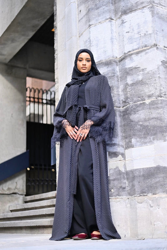Polka Dot Abaya