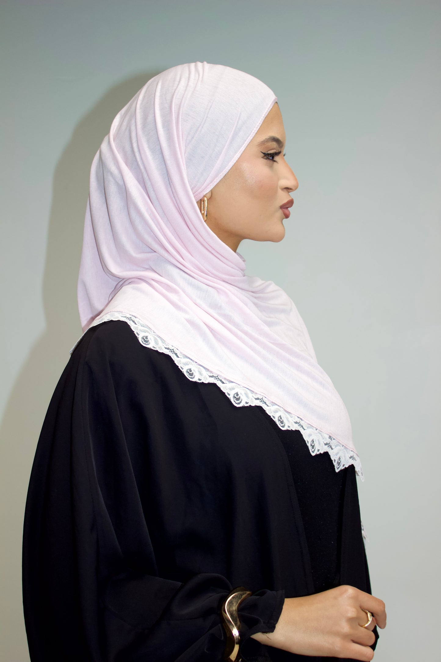 Half-Lace Jersey Scarves