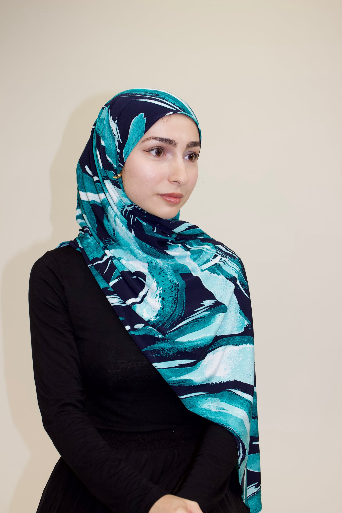 Ocean Breeze Premium Jersey Scarf