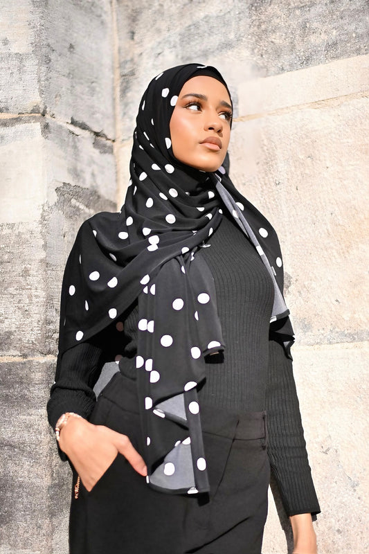 Polka Dot Jersey Scarf