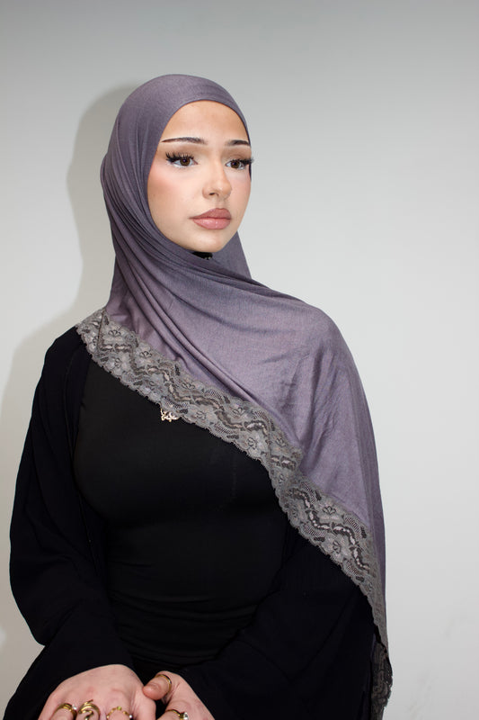 Half-Lace Jersey Scarves