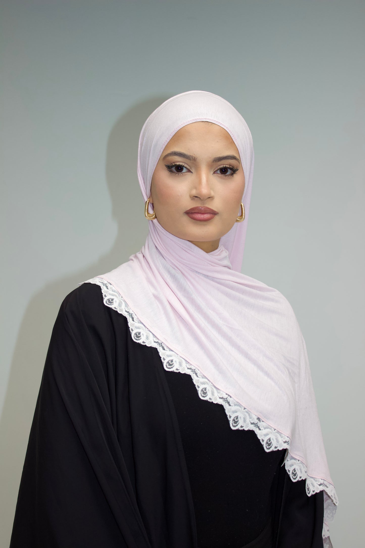 Half-Lace Jersey Scarves