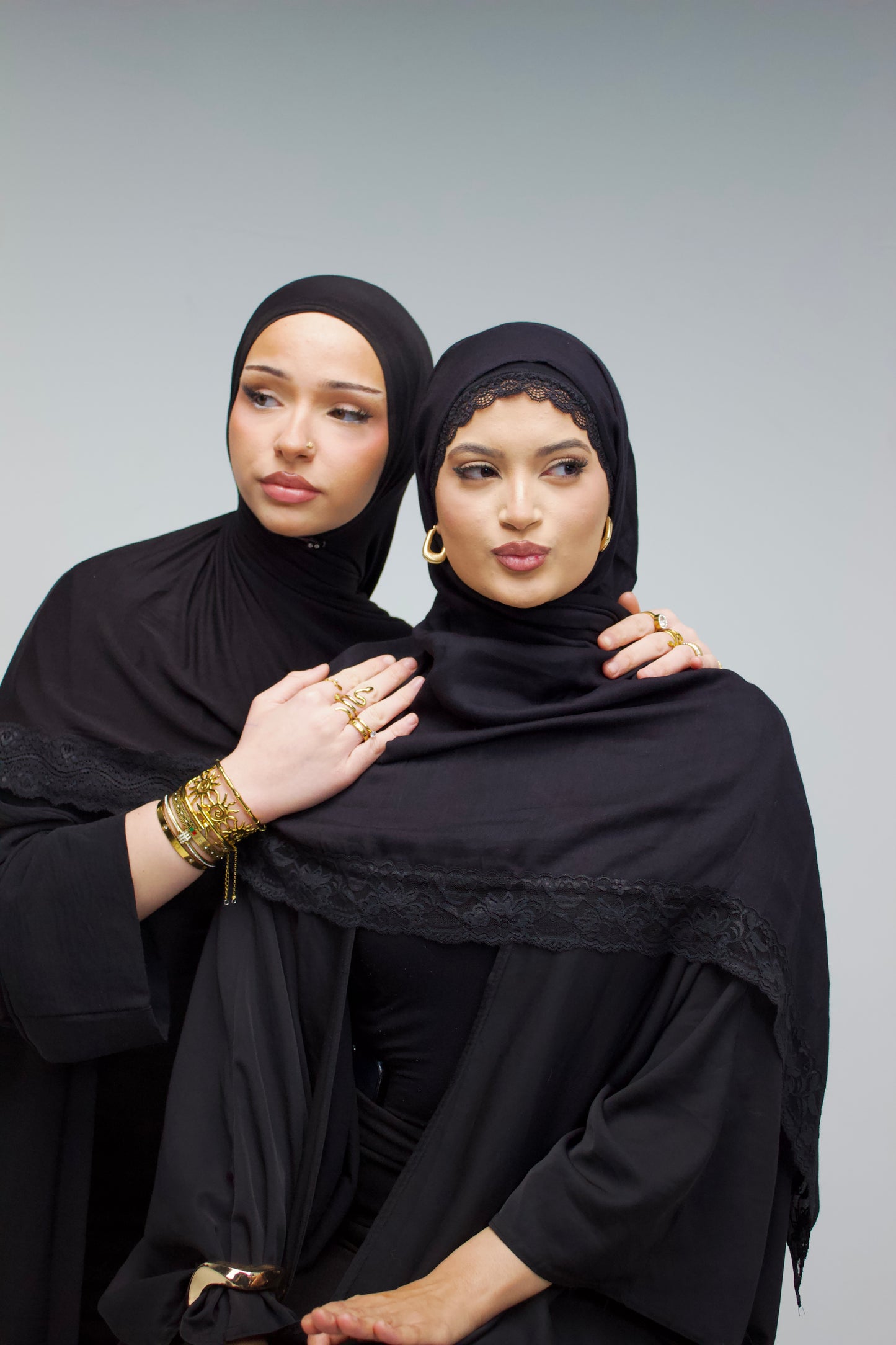 Half-Lace Modal Scarves