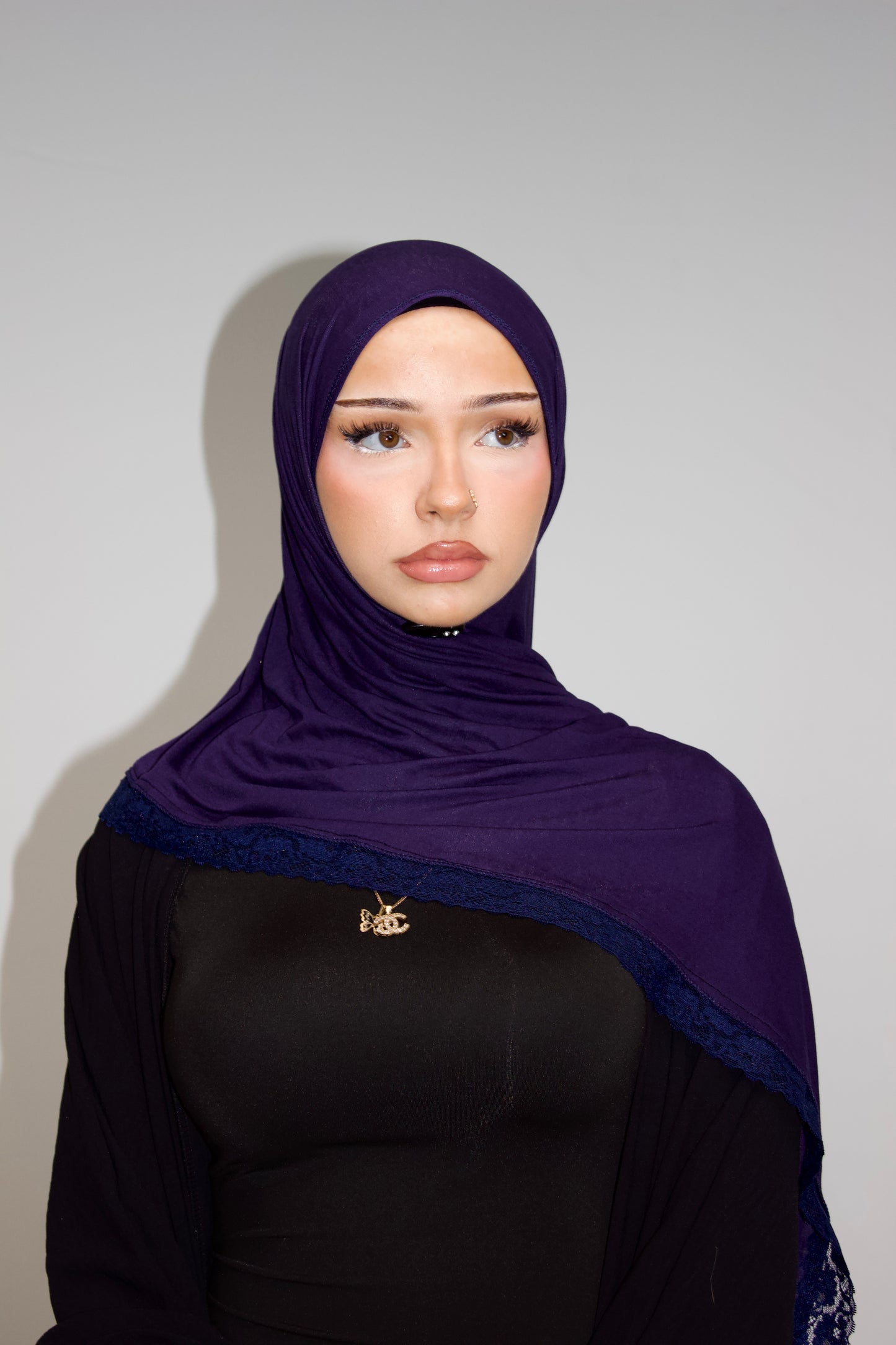 Half-Lace Jersey Scarves